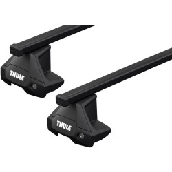 Buy The trunk on a smooth Thule Squarebar Evo for Dodge Ram 1500 (MKV) (Crew Cab & Quad Cab) 2019 → (Th 7125-7105-5199)