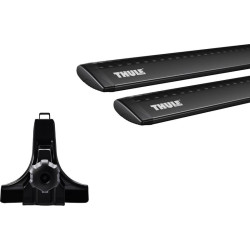 Buy Trunk on drains (15cm) Thule Wingbar Black for Lada 2108; 2109; 21099; 2115 (MKI) 1984-2014 (Th 960B-9512)