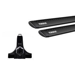 Buy Trunk on drains (15cm) Thule Wingbar Black for Lada 2108; 2109; 21099; 2115 (MKI) 1984-2014 (Th 960B-9512)