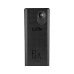 Купить Повербанк (Power Bank) Brevia 30000mAh 65W Li-Pol, LCD чорний