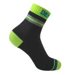 Buy Socks waterproof dexhell Pro visibility Cycling, rn l (43-46), with a green stripe