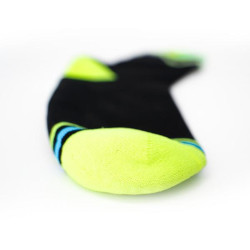 Buy Socks waterproof dexhell Pro visibility Cycling, rn l (43-46), with a green stripe
