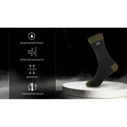Buy Socks waterproof dexhell thermlite, p-p s, with green stripe