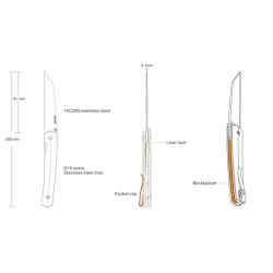 Buy Than a folding Ruike Fang P865-B