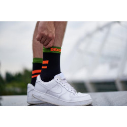 Buy Socks waterproof dexhell running, p-p s, with orange stripes