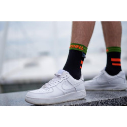 Buy Socks waterproof dexhell running, p-p s, with orange stripes