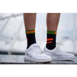 Buy Socks waterproof dexhell running, p-p s, with orange stripes