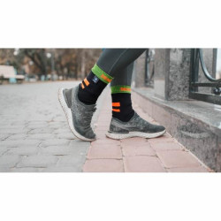 Buy Socks waterproof dexhell running, p-p xl, with orange stripes