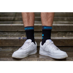 Buy Socks waterproof dexhell running, p-p s, with blue stripes