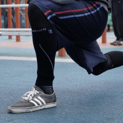 Купить Шкарпетки водонепроникні Dexshell Compression Mudder, р-р XL, сірі