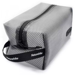 Купить Косметичка (несесер) Naturehike Q-9A TPU NH19SN010, Розмір L, 2.6 л, чорний