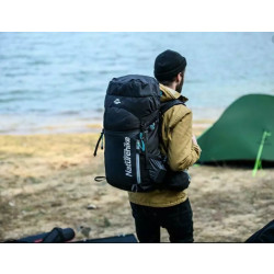 Купить Рюкзак туристичний Naturehike NH18Y045-Q, 45 л, чорний