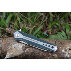 Купить Ніж складаний Roxon K1 лезо D2, зелений