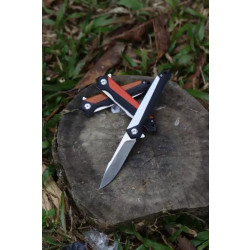 Купить Ніж складаний Roxon K3 лезо 12C27, помаранчевий