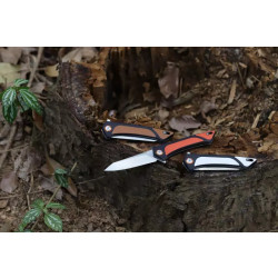 Купить Ніж складаний Roxon K2 лезо D2, помаранчевий