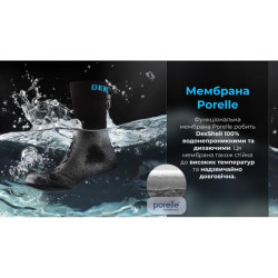 Купить Шкарпетки водонепроникні Dexshell Ultra Thin Crew BLK, р-р M, чорний