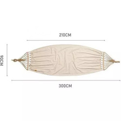 Buy Hammock single without throwing Naturehike NH20DC001, cotton, beige