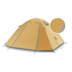 Buy Tent quadruple Naturehike P-series NH18Z044-P 210T/65D, Yellow