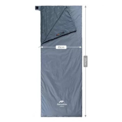 Buy Sleeping Sudden Naturehike Ultralight LW180 NH21msD09, (15 ° C), P-P L, Gray-Blue
