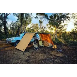 Купить Автомобильная маркиза с боковыми расширениями COLUMBUS 2.5 м 