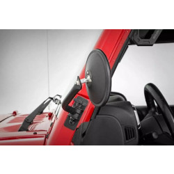 Buy Classic sophisticated round mirrors Rough Country Jeep Wrangler JK