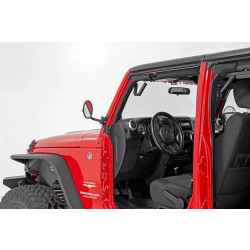Buy Classic sophisticated round mirrors Rough Country Jeep Wrangler JK