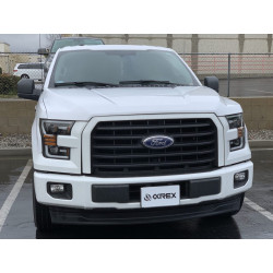 Купить Передние фары Ford F150 2015-2017 PRO серия углево-черные AlphaRex AXHL-FF15-PPTS-LB-A