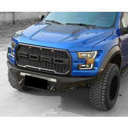 Купить Передние фары Ford F150 2015-2017 PRO серия хром AlphaRex AXHL-FF15-PPTS-C-A