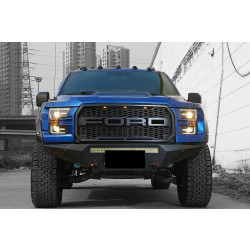 Купить Передние фары Ford F150 2015-2017 PRO серия хром AlphaRex AXHL-FF15-PPTS-C-A