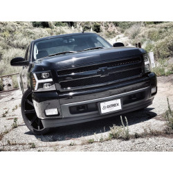 Buy Front headlights Chevrolet Silverado 2007-2013 Pro Series Carbon-Black Alpharex Axhl-Cl07-PPTS-LB-A