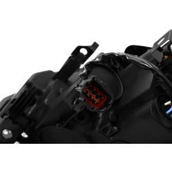 Купити Передні фари Infiniti G37 2008-2013 LED NOVA серія хром AlphaRex AXHL-IG08-PPTRS-C-A