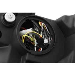 Buy Front headlights Chevrolet Silverado 2007-2013 LED NOVA Black Alpharex Axhl-Cl07-PTS-PL-B-A