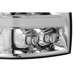 Buy Front headlights Chevrolet Silverado 2007-2013 LED NOVA CHRM ALPHAREX AXHL-CL07-PTS-LED-C-A