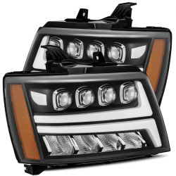 Buy Front headlights Chevrolet Tahoe 2007-2013 LED NOVA Black ALPHAREX AXHL-CT07-PTS-LED-B-A