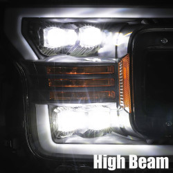 Buy Ford Ford F150 2018-2020 LED NOVA CHRM CHROM ALPHARAREX AXHL-FF18-PTS-PL-C-A-G2
