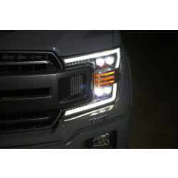 Buy Ford Ford F150 2018-2020 LED NOVA CHRM CHROM ALPHARAREX AXHL-FF18-PTS-PL-C-A-G2