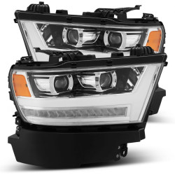 Buy Front headlights Dodge RAM 1500 2019-2023 Pro Series Chrome Alpharex Axhl-DR19-PTS-C-A