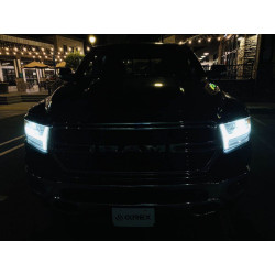 Buy Front headlights Dodge RAM 1500 2019-2023 Pro Series Black Alpharex Axhl-DR19-PTS-B-A