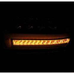 Buy Front headlights Dodge RAM 1500 2019-2023 LED NOVA series Chrome Alpharex AHL-DR19-N-C