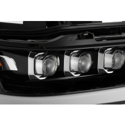Buy Front headlights Dodge RAM 1500 2019-2023 LED NOVA Series Carbon-Black Alpharex AHL-DR19-N-LB