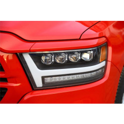 Buy Front headlights Dodge RAM 1500 2019-2023 LED Nova Series Black Alparex Ahl-DR19-N-B