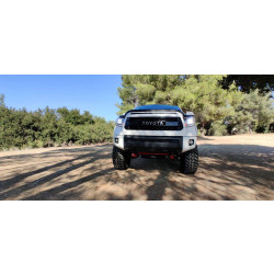 Buy Front headlights Toyota Tundra 2014-2021 LED NOVA Series Carbon-Black Alpharex Axhl-Tun14-PPTS-PLB-A