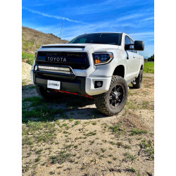 Buy Front headlights Toyota Tundra 2014-2021 LED NOVA Series Carbon-Black Alpharex Axhl-Tun14-PPTS-PLB-A