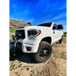 Buy Front headlights Toyota Tundra 2014-2021 LED NOVA Series Carbon-Black Alpharex Axhl-Tun14-PPTS-PLB-A