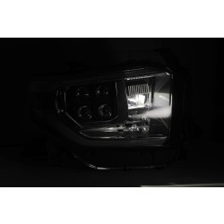 Buy Front headlights Toyota Tundra 2014-2021 LED NOVA Series Carbon-Black Alpharex Axhl-Tun14-PPTS-PLB-A