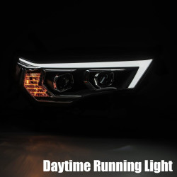 Buy Front headlights Toyota 4Runner 2014-2021 Pro series chrome alparex ahl-t414-p-s-c-c