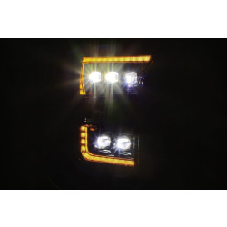 Buy Ford Ford F150 2015-2017 LED NOVA Series ALPHA-BLACK ALPHAREX AXHL-FF15-PPTS-FLB-A-G2