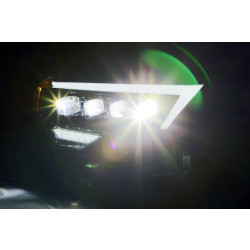 Buy Front headlights Toyota 4Runner 2014-2022 LED Nova Series Color Alpha-Black Alpharex AHL-T414-N-LB