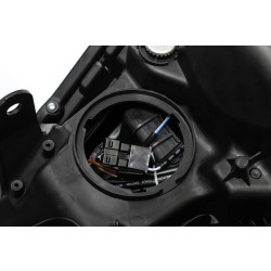 Buy Front headlights Toyota 4Runner 2014-2022 LED Nova Series Color Alpha-Black Alpharex AHL-T414-N-LB