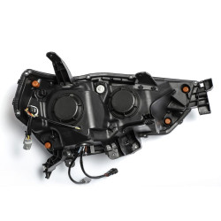 Buy Front headlights Toyota 4Runner 2014-2022 LED Nova Series Color Alpha-Black Alpharex AHL-T414-N-LB